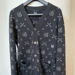 GREYSON men’s GOAT Cardigan Sweater sz M NWT